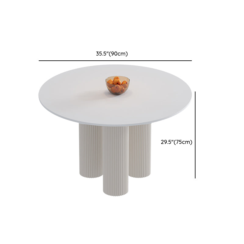 1/5 Piece Stone Top Contemporary Style Dining Room Chair Set Clearhalo 'Dining Room Sets' 'Dining Tables & Seating' 'dining_room_set' 'furn' 'furn_dining_room_set' 'Furniture' 'Kitchen & Dining Furniture' 7763119