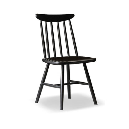 Sedia da pranzo in legno massiccio contemporaneo.