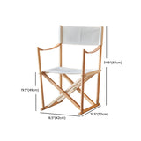 Open Back Solid Wood Arm Modern Dining and Accent Chairs for Home Clearhalo 'Dining Chairs' 'Dining Tables & Seating' 'dining_chair' 'furn' 'furn_dining_chair' 'Furniture' 'Kitchen & Dining Furniture' 7763472