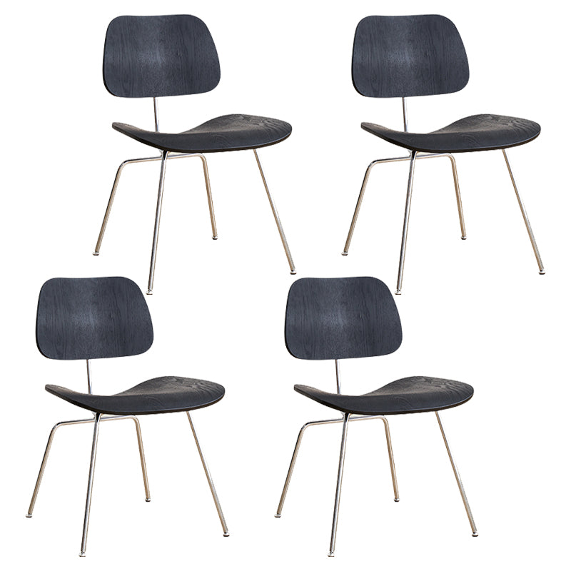 Sedia da sala da pranzo in legno in legno in legno contemporaneo per casa