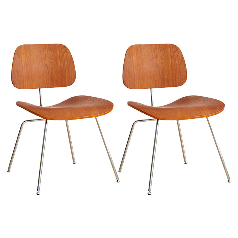 Sedia da sala da pranzo in legno in legno in legno contemporaneo per casa