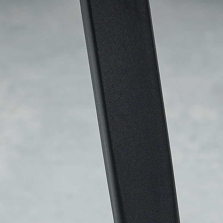 Sillas de comedor modernas de metal y cuero sintética para la cocina