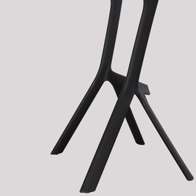 Contemporary Style Backless Plastic Stackable Bar Stool for Home Clearhalo 'Bar Furniture' 'Bar Stools' 'bar_stools' 'furn' 'furn_bar_stools' 'Furniture' 'Kitchen & Dining Furniture' 7763802