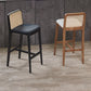 Contemporary Style Low Back Solid Wood Armless Bar Stool for Home Clearhalo 'Bar Furniture' 'Bar Stools' 'bar_stools' 'furn' 'furn_bar_stools' 'Furniture' 'Kitchen & Dining Furniture' 7763826