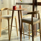 Contemporary Style Solid Wood Round Bar Dining Table for Home Clearhalo 'Bar Furniture' 'Bar Tables' 'bar_tables' 'furn' 'furn_bar_tables' 'Furniture' 'Kitchen & Dining Furniture' 7763969