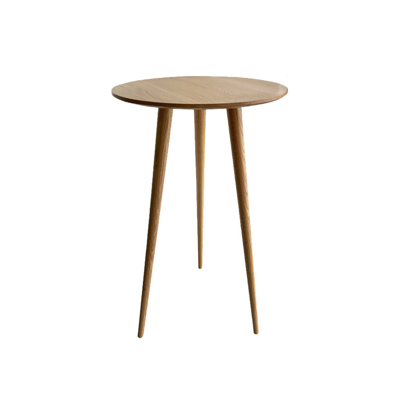 Contemporary Style Solid Wood Round Bar Dining Table for Home Without Chairs Clearhalo 'Bar Furniture' 'Bar Tables' 'bar_tables' 'furn' 'furn_bar_tables' 'Furniture' 'Kitchen & Dining Furniture' 7763970