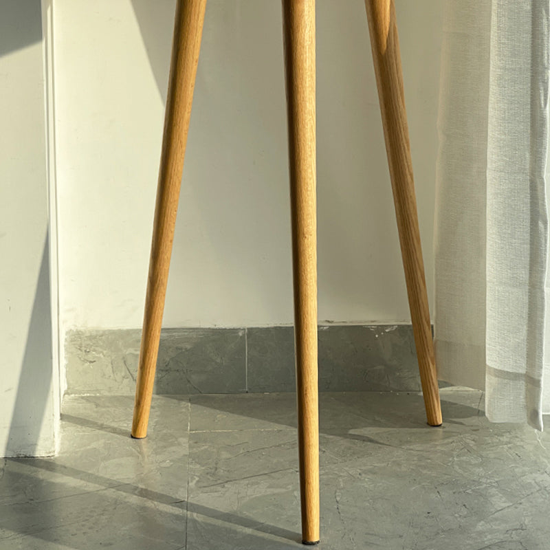 Contemporary Style Solid Wood Round Bar Dining Table for Home Clearhalo 'Bar Furniture' 'Bar Tables' 'bar_tables' 'furn' 'furn_bar_tables' 'Furniture' 'Kitchen & Dining Furniture' 7763978