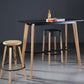 Modern Style Wooden Top Rectangle 4 Legs Bar Dining Table for Home Clearhalo 'Bar Furniture' 'Bar Tables' 'bar_tables' 'furn' 'furn_bar_tables' 'Furniture' 'Kitchen & Dining Furniture' 7763983