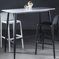Modern Style Wooden Top Rectangle 4 Legs Bar Dining Table for Home Clearhalo 'Bar Furniture' 'Bar Tables' 'bar_tables' 'furn' 'furn_bar_tables' 'Furniture' 'Kitchen & Dining Furniture' 7763992