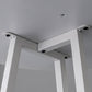 Mesa de comedor con barra superior de madera redonda de estilo contemporáneo para uso doméstico