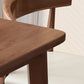 23.6"x23.6"x41.3" Rubberwood Solid Wood Bar Table for Kitchen Dining Room