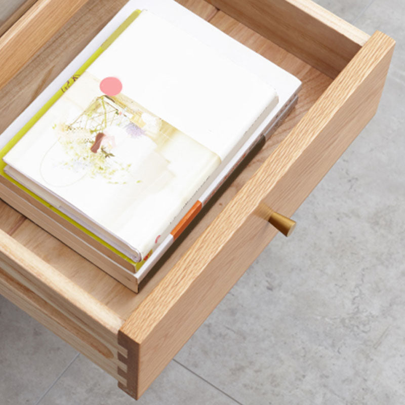 Comportadora de almacenamiento de madera de pecho vertical contemporánea para el cofre para el hogar