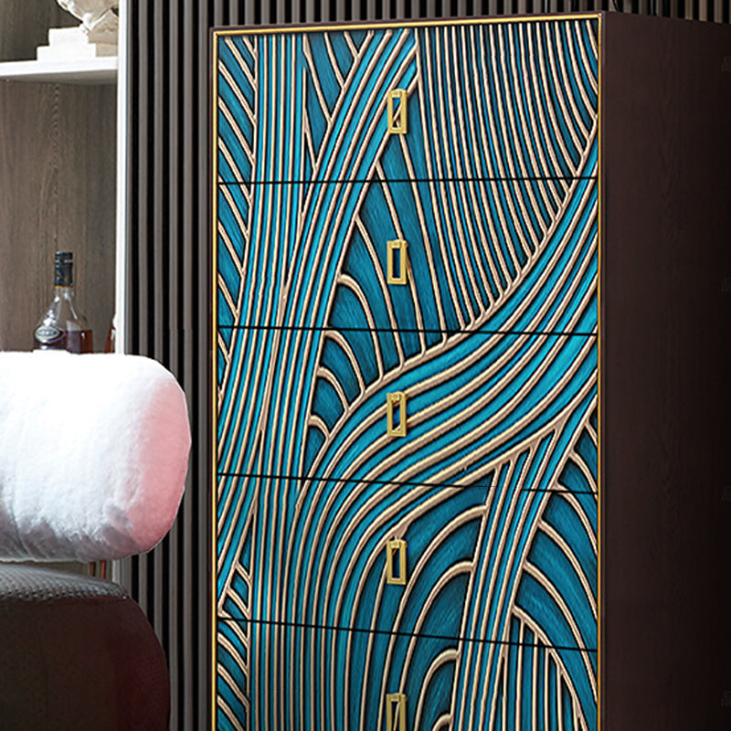 Moderne opbergkorst Dressoir vaste houten opbergkist, 15,6 inch breedte