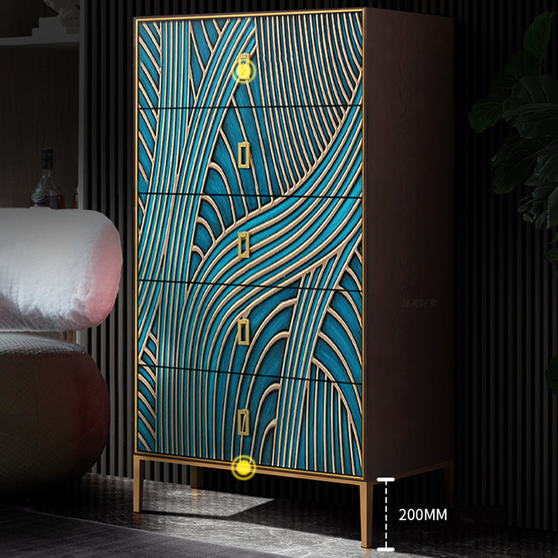 Moderne opbergkorst Dressoir vaste houten opbergkist, 15,6 inch breedte