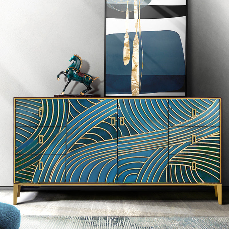 Moderne opbergkorst Dressoir vaste houten opbergkist, 15,6 inch breedte