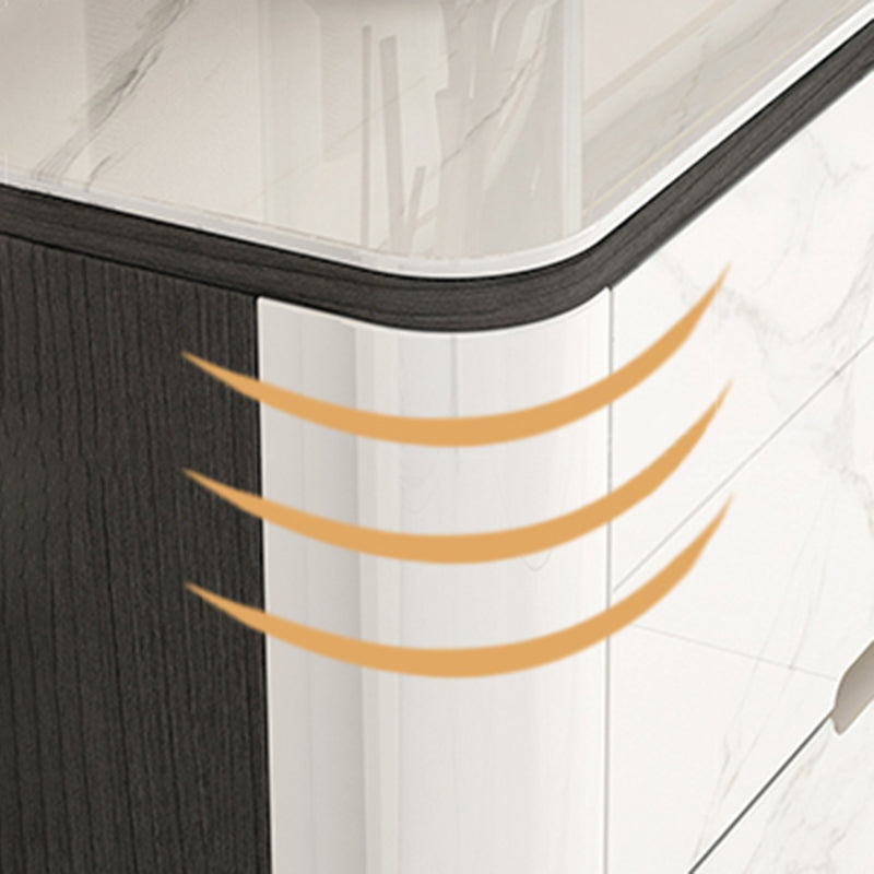 Cofres de almacenamiento de almacenamiento de piedra Cofre de almacenamiento horizontal con 6 cajones