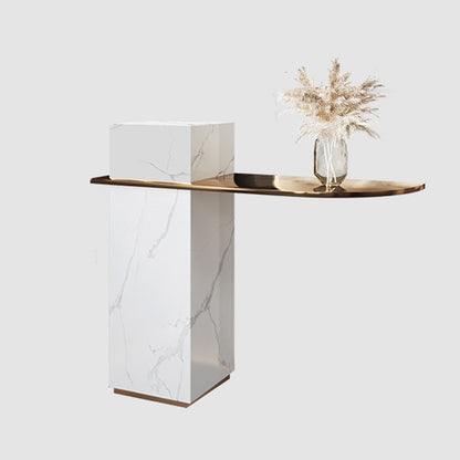 Free Form Contemporary Console Table Metal Console Sofa Table