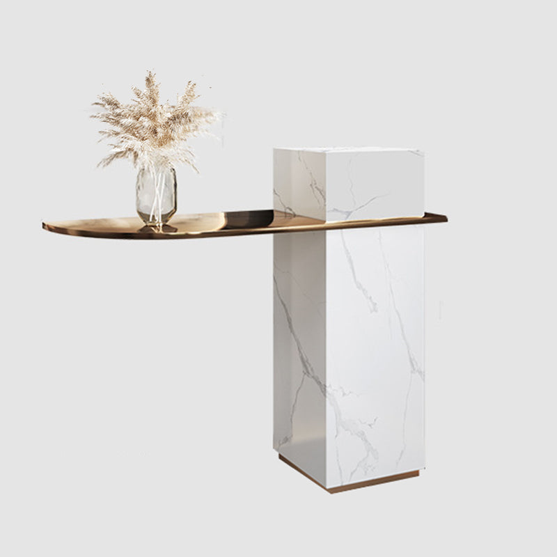 Free Form Contemporary Console Table Metal Console Sofa Table