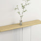 Contemporary Rectangle Sofa Console Table with Acrylic Bracket for Hall