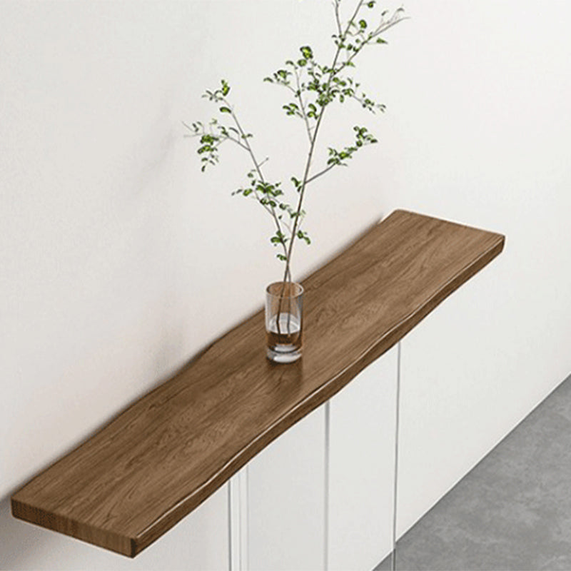 Contemporary Rectangle Sofa Console Table with Acrylic Bracket for Hall