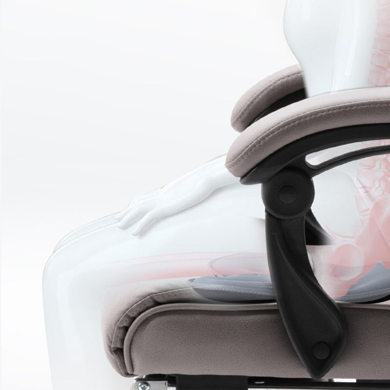 現代のオフィスチェアパッド入り腕の苦痛な人間工学に基づいたデスクチェア付き車輪付き