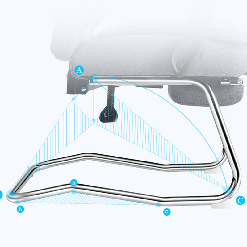 現代のパッド入り武器室の椅子は、悲惨な人間工学に基づいた椅子なし