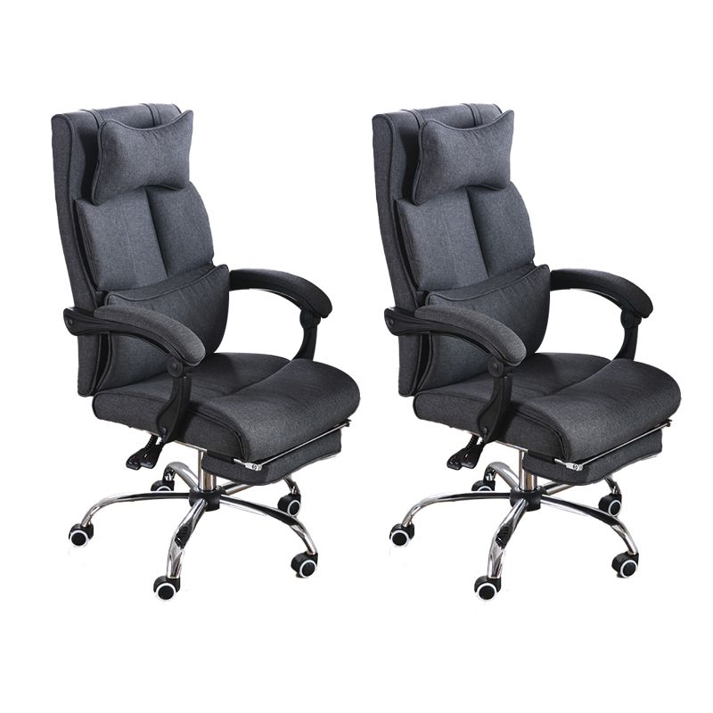 Sedia da scivolo moderna armi imbottiti nessuna sedia ergonomica angosciante con ruote