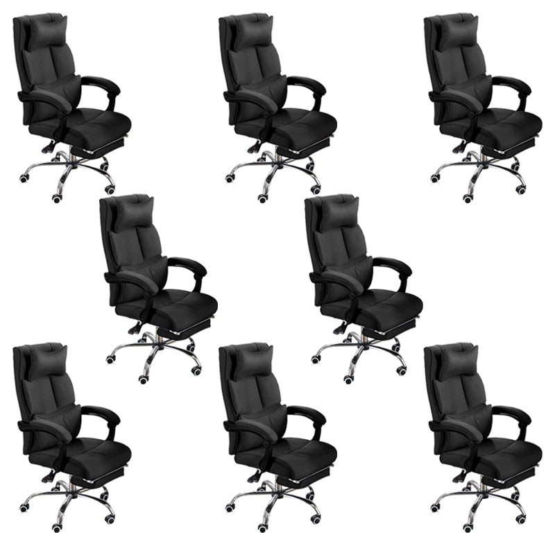 Sedia da scivolo moderna armi imbottiti nessuna sedia ergonomica angosciante con ruote