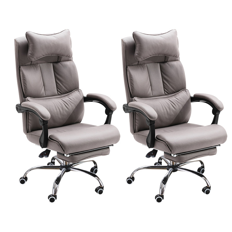 Sedia da scivolo moderna armi imbottiti nessuna sedia ergonomica angosciante con ruote