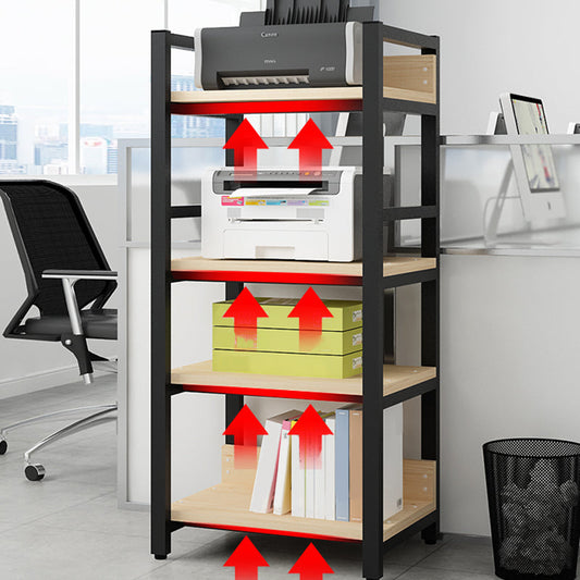 Scandinavian Open Back boekenkast met planken voor thuiskantoor