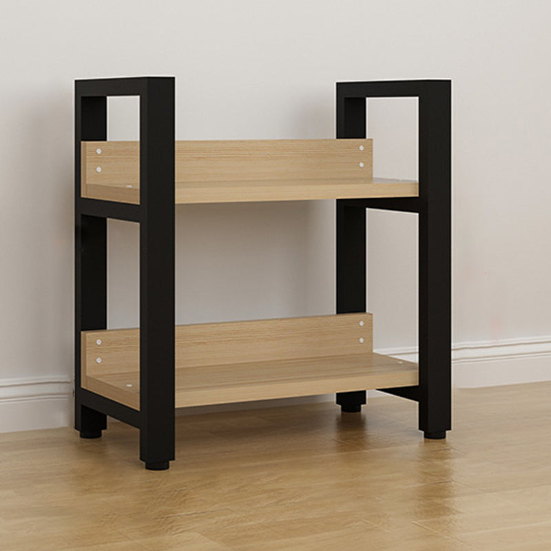 Étagères scandinaves à la bibliothèque de l'étagère à l'arrière incluses pour le bureau à domicile