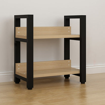 Étagères scandinaves à la bibliothèque de l'étagère à l'arrière incluses pour le bureau à domicile