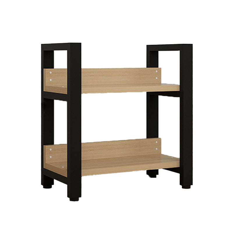 Étagères scandinaves à la bibliothèque de l'étagère à l'arrière incluses pour le bureau à domicile