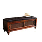 Modern Rectangle Bedroom Bench Wooden Seating Bench with Upholstered