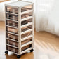 Transparent Filing Cabinet Modern Plastic Drawers Filing Cabinet