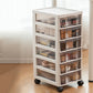 Transparent Filing Cabinet Modern Plastic Drawers Filing Cabinet