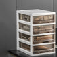 Transparent Filing Cabinet Modern Plastic Drawers Filing Cabinet