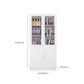 Contemporary File Cabinet Steel Frame Fire-Resistant File Cabinet