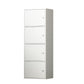 Contemporary Wardrobe Armoire Wood Non-Hanging Armoire with Door