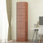 Contemporary Wardrobe Armoire Wood Non-Hanging Armoire with Door