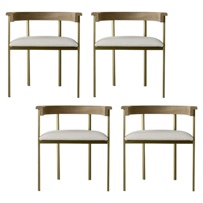 1/4/5/9 Piece en bois massif Ovale Shape Dining Room Chite et Table Tablet