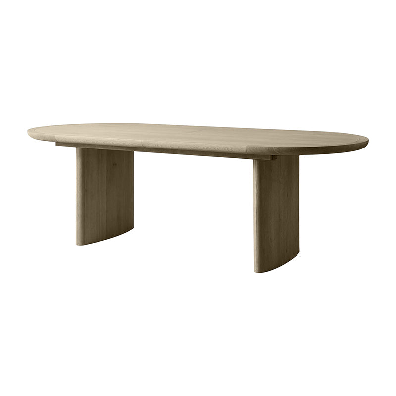 1/4/5/9 Piece en bois massif Ovale Shape Dining Room Chite et Table Tablet