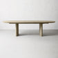 1/4/5/9 Piece en bois massif Ovale Shape Dining Room Chite et Table Tablet