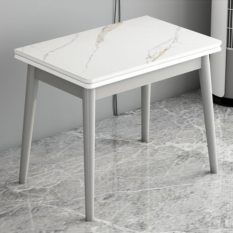 Moderne gehard stenen top eetkamer set 4 poten basis voor keuken