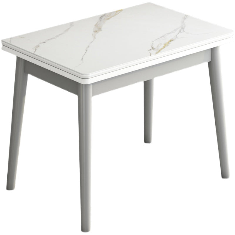 Moderne gehard stenen top eetkamer set 4 poten basis voor keuken