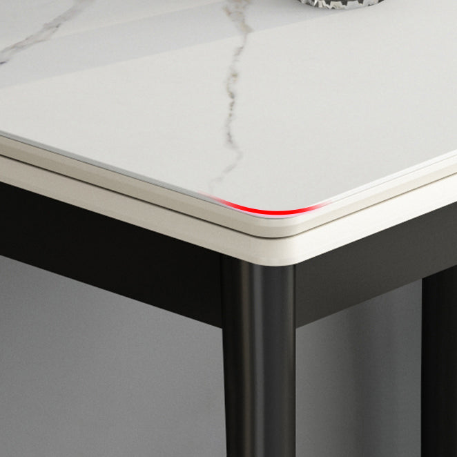 Moderne gehard stenen top eetkamer set 4 poten basis voor keuken