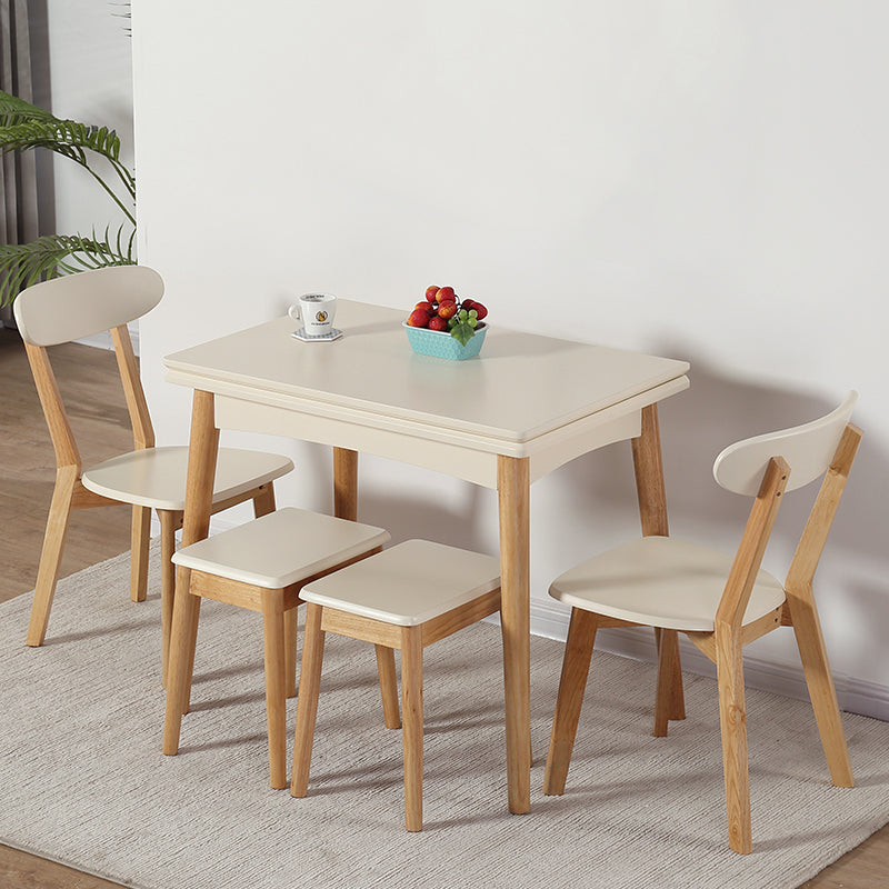 Moderno templado de piedra templada Juego de comedor de 4 patas Base para cocina