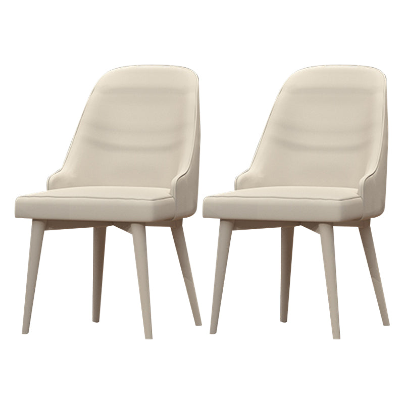 Sedie da pranzo e accento imbottite contemporanee per sala da pranzo