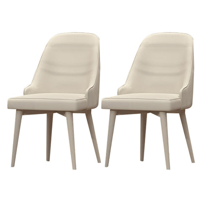 Sedie da pranzo e accento imbottite contemporanee per sala da pranzo