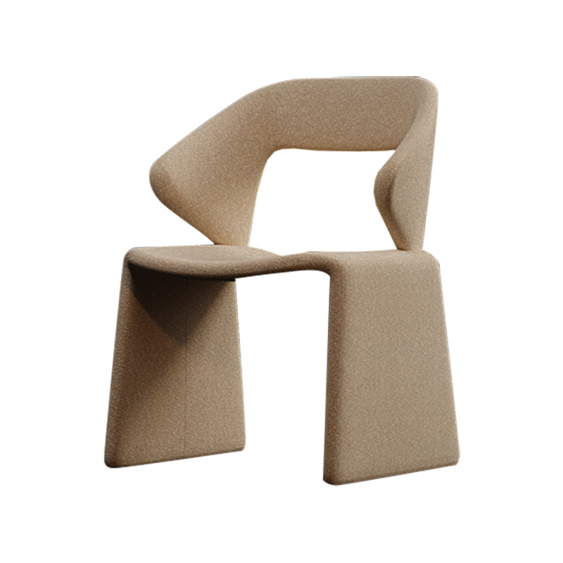 Chaises de restauration et d'accentuation rembourrées et en velours ouvrir en velours pour la maison